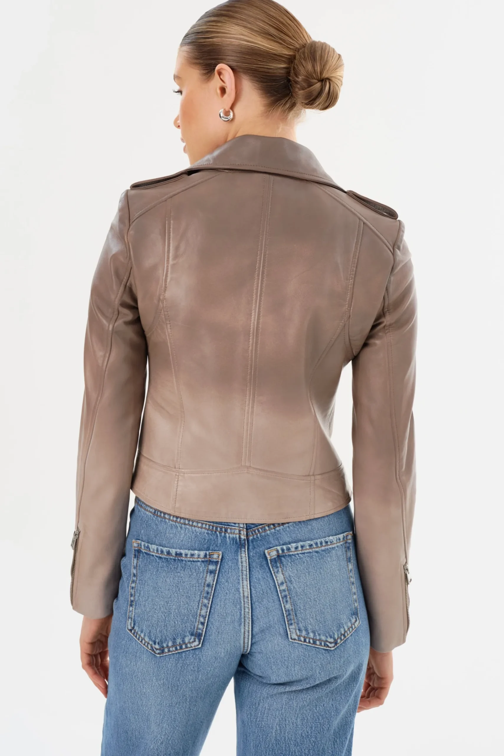 Femme LAMARQUE DONNA | Veste Moto Signature En Cuir