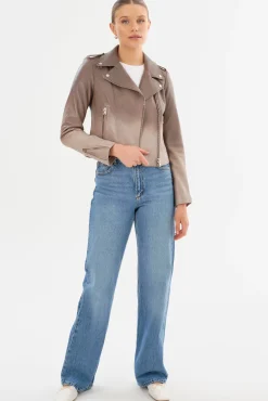 Femme LAMARQUE DONNA | Veste Moto Signature En Cuir