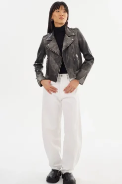 Femme LAMARQUE DONNA | Veste Moto Signature En Cuir