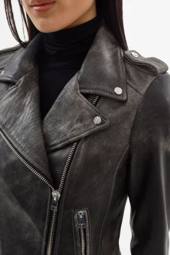 Femme LAMARQUE DONNA | Veste Moto Signature En Cuir