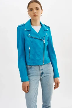 Femme LAMARQUE DONNA | Veste Moto Signature En Cuir