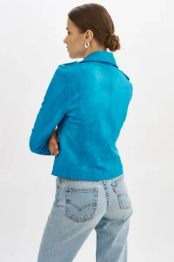 Femme LAMARQUE DONNA | Veste Moto Signature En Cuir