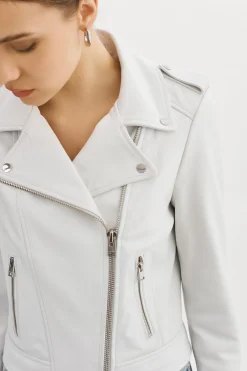 Femme LAMARQUE DONNA | Veste Moto Signature En Cuir