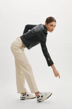 Femme LAMARQUE DONNA OR | Veste Moto Signature