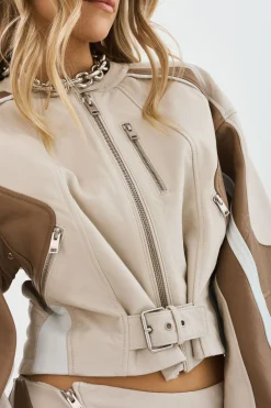 Femme LAMARQUE DUSTIN | Veste De Course En Cuir
