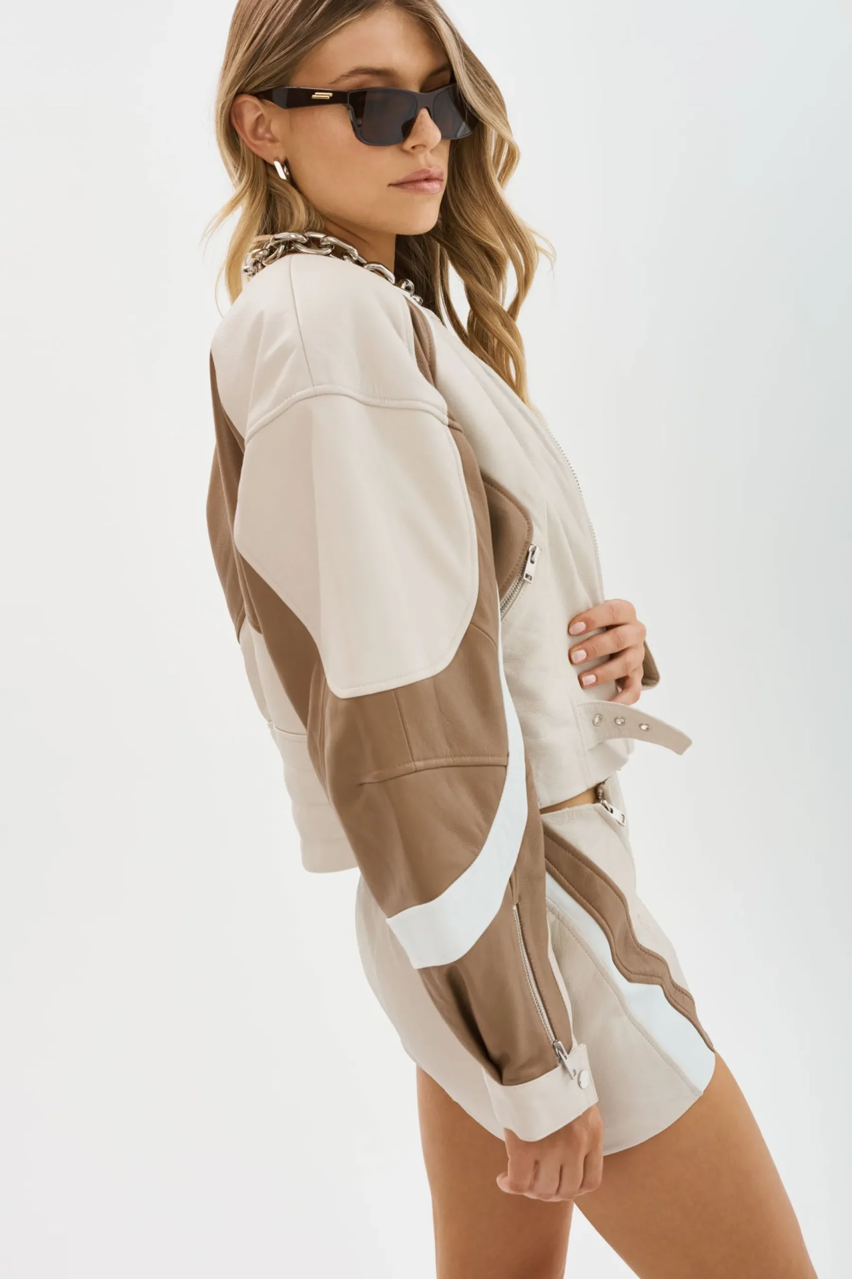 Femme LAMARQUE DUSTIN | Veste De Course En Cuir