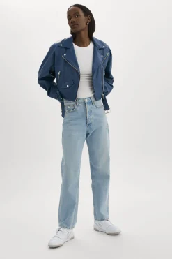 Femme LAMARQUE DYLAN | Veste De Motard En Cuir Des Années 80
