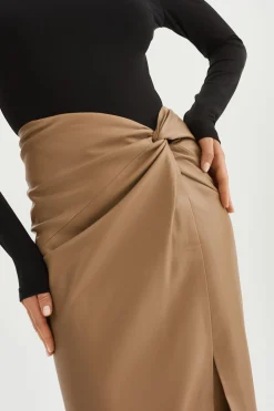 Femme LAMARQUE EILEEN | Jupe Longue En Similicuir