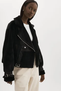 Femme LAMARQUE ELODY | Veste En Fausse Fourrure