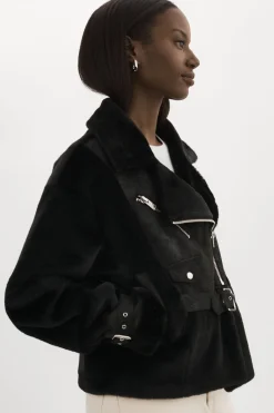 Femme LAMARQUE ELODY | Veste En Fausse Fourrure