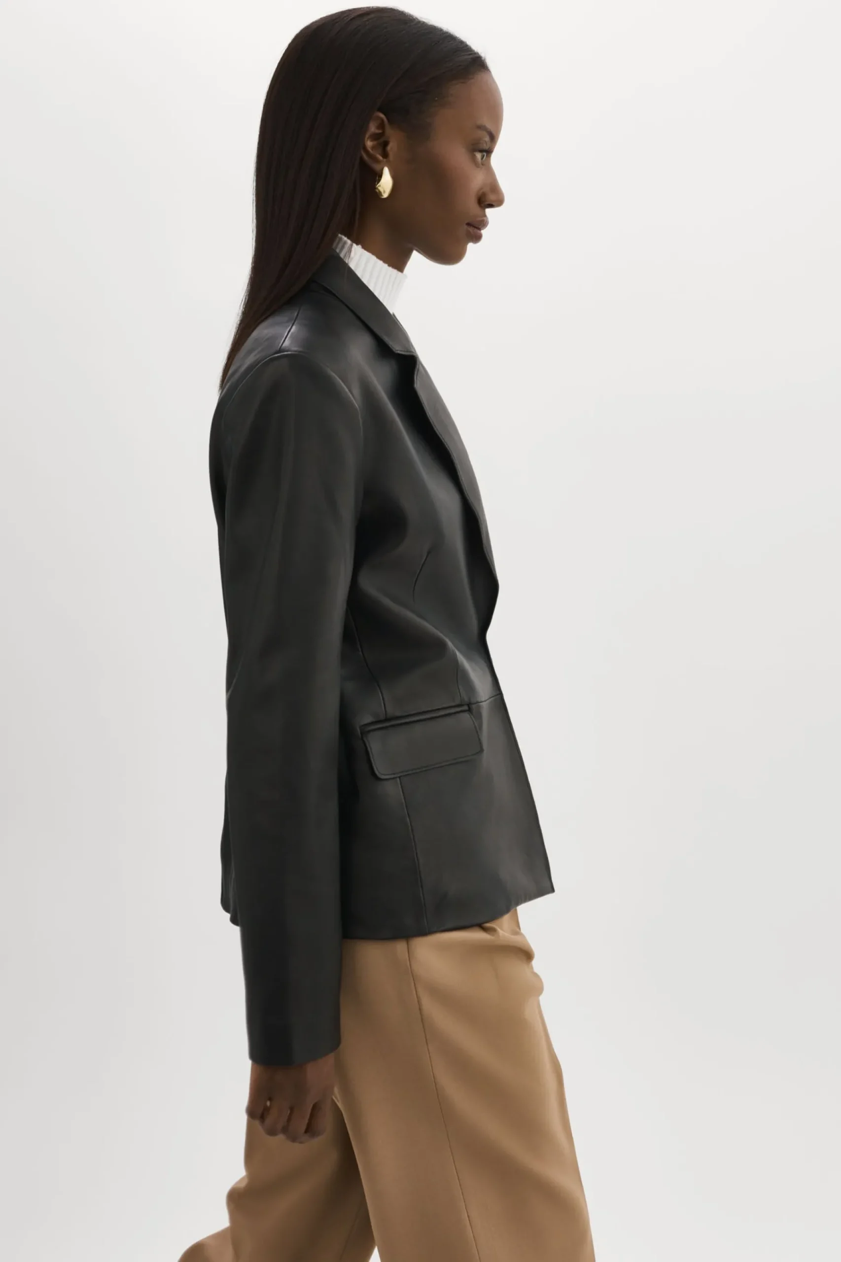 Femme LAMARQUE ELZA | Veston En Cuir
