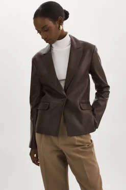 Femme LAMARQUE ELZA | Veston En Cuir
