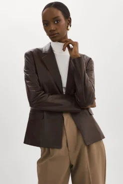 Femme LAMARQUE ELZA | Veston En Cuir