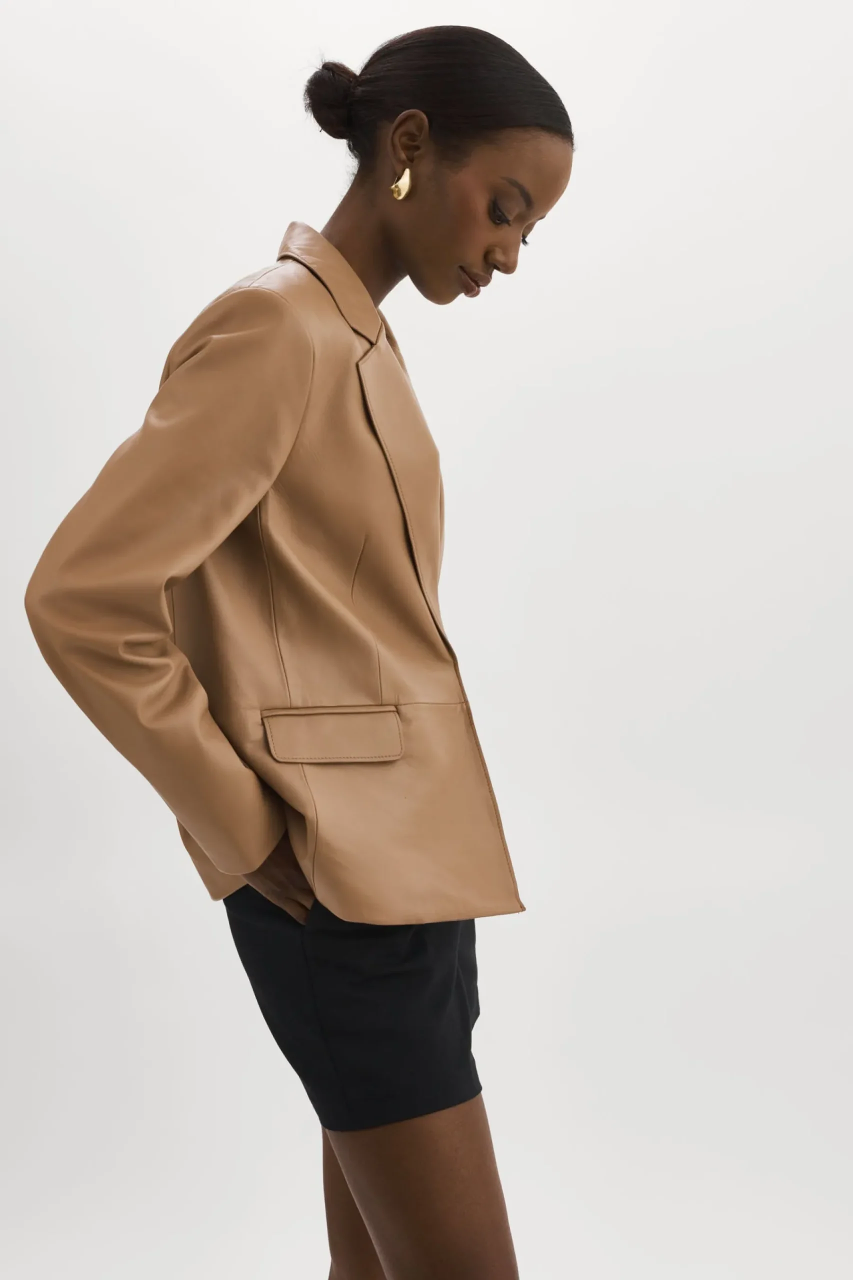 Femme LAMARQUE ELZA | Veston En Cuir
