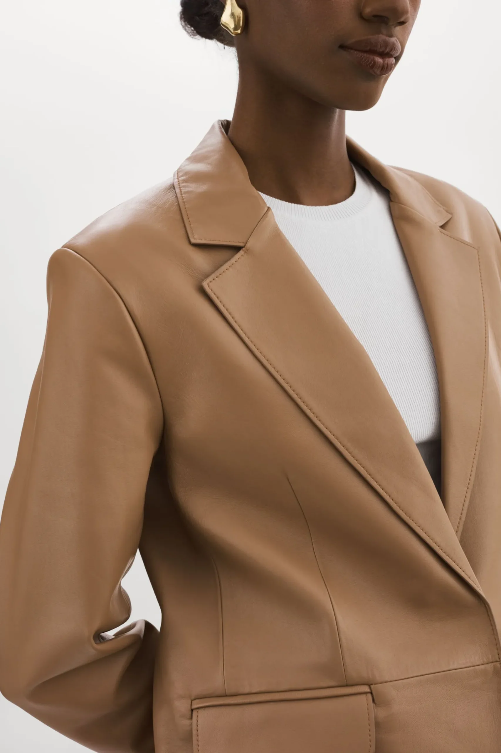 Femme LAMARQUE ELZA | Veston En Cuir