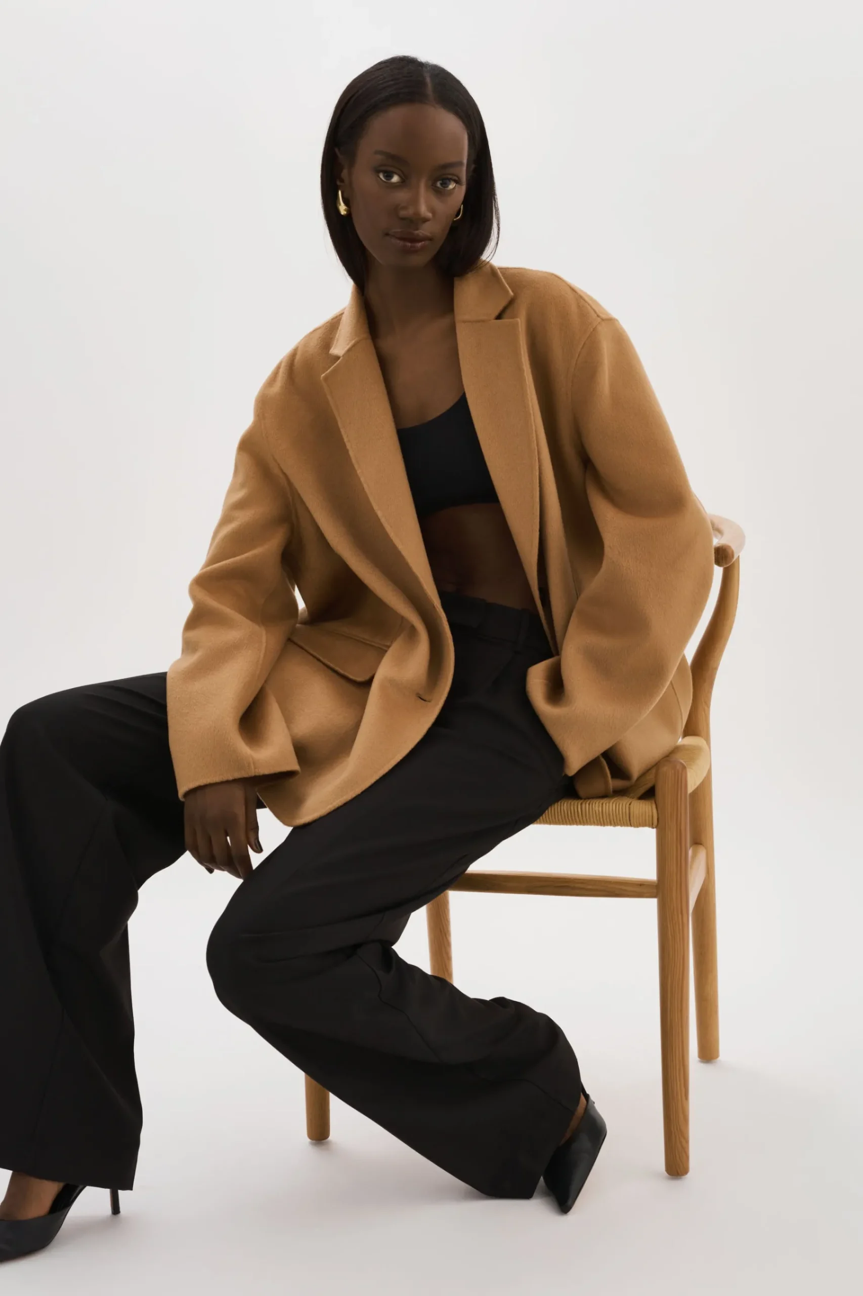 Femme LAMARQUE ENNIS | Blazer Surdimensionné En Laine