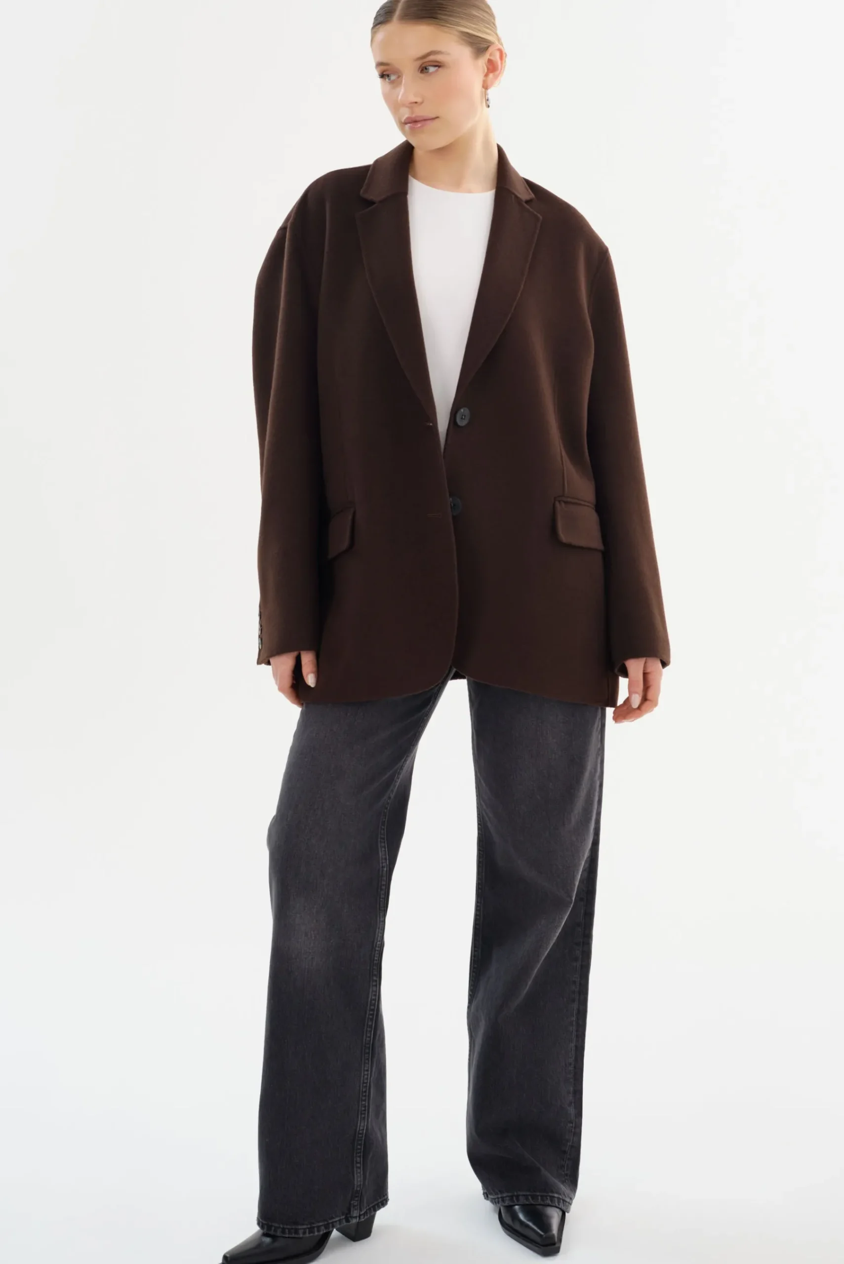 Femme LAMARQUE ENNIS | Blazer Surdimensionné En Laine