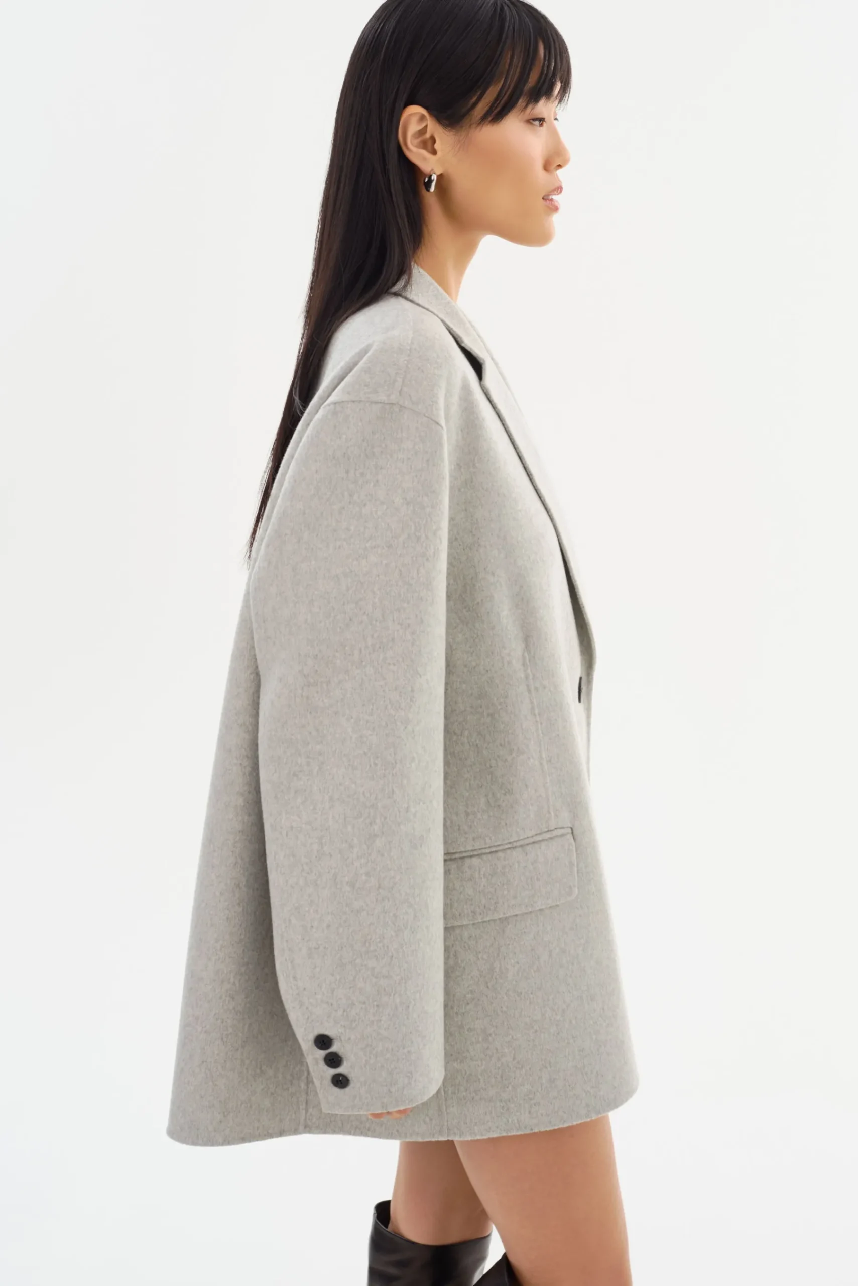 Femme LAMARQUE ENNIS | Blazer Surdimensionné En Laine