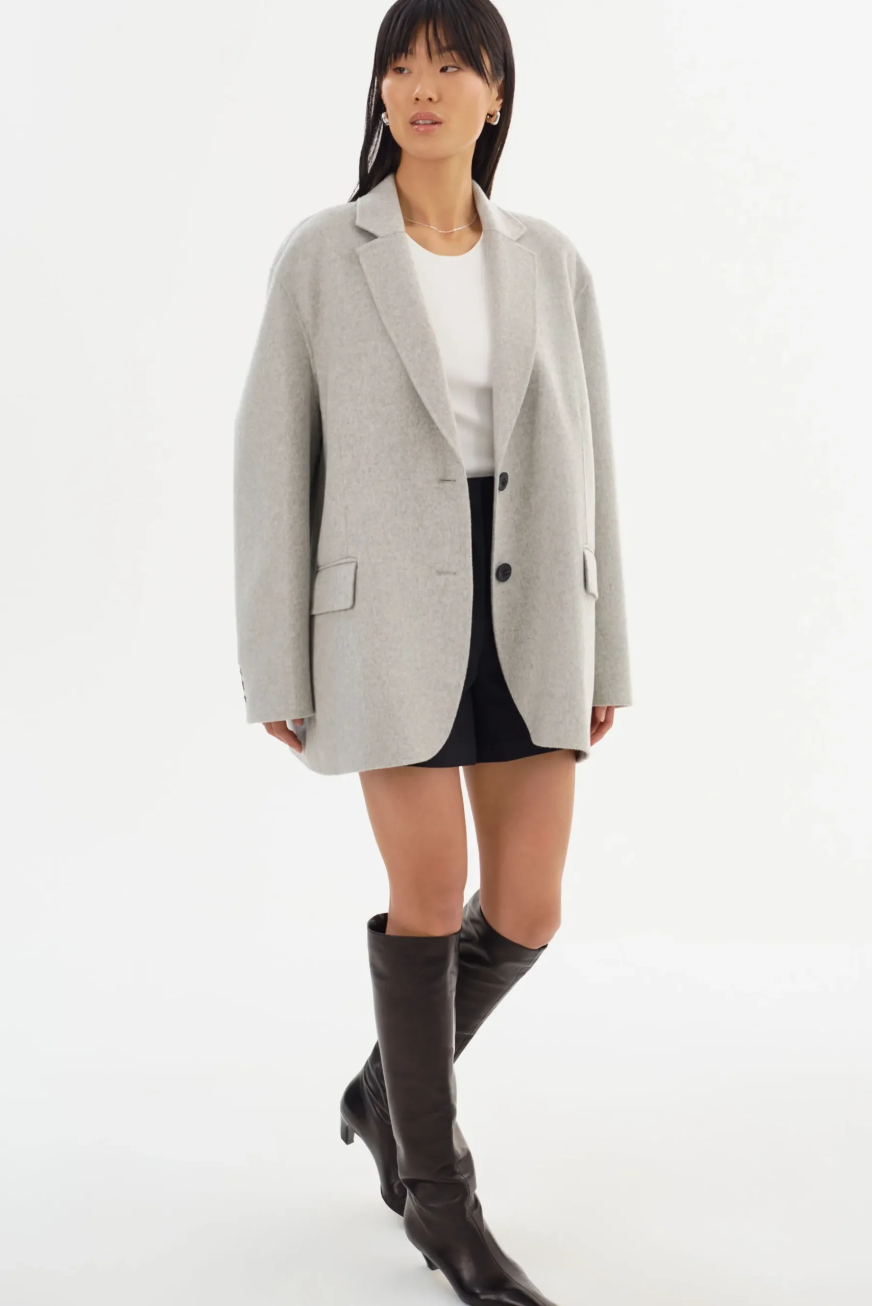 Femme LAMARQUE ENNIS | Blazer Surdimensionné En Laine