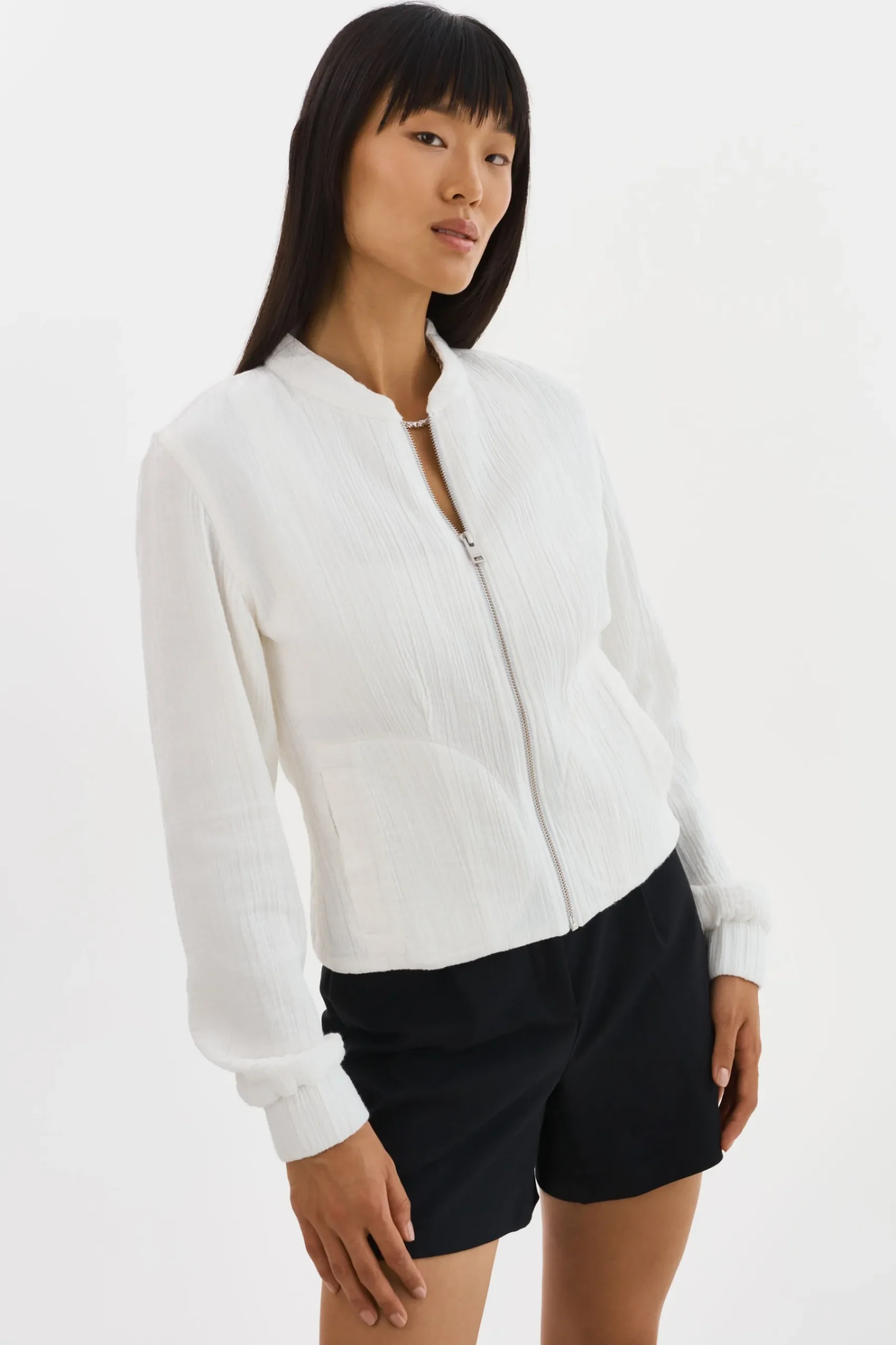 Femme LAMARQUE ENRICA | Blouson Bomber En Coton