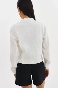 Femme LAMARQUE ENRICA | Blouson Bomber En Coton