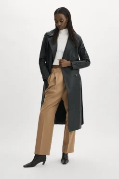 Femme LAMARQUE ERMA Trench En Cuir