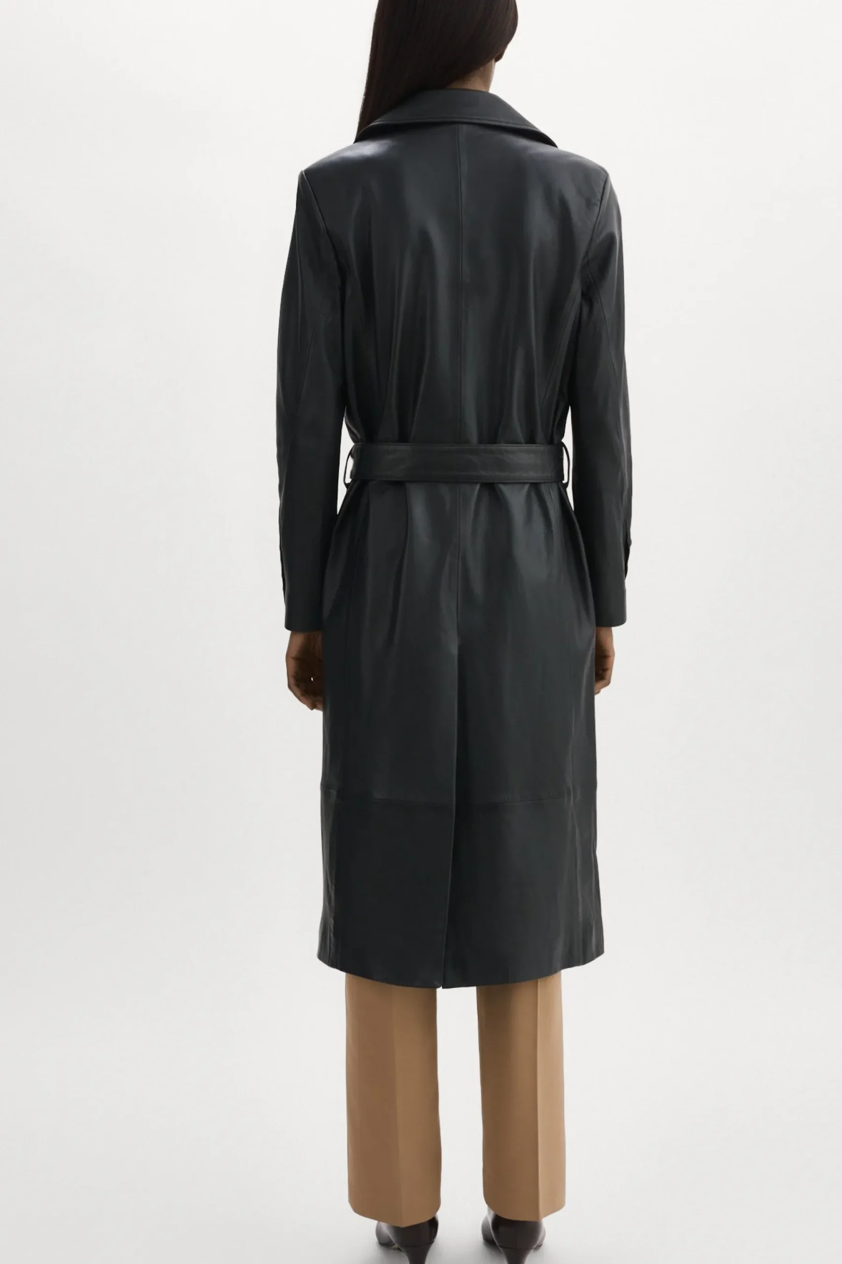 Femme LAMARQUE ERMA Trench En Cuir