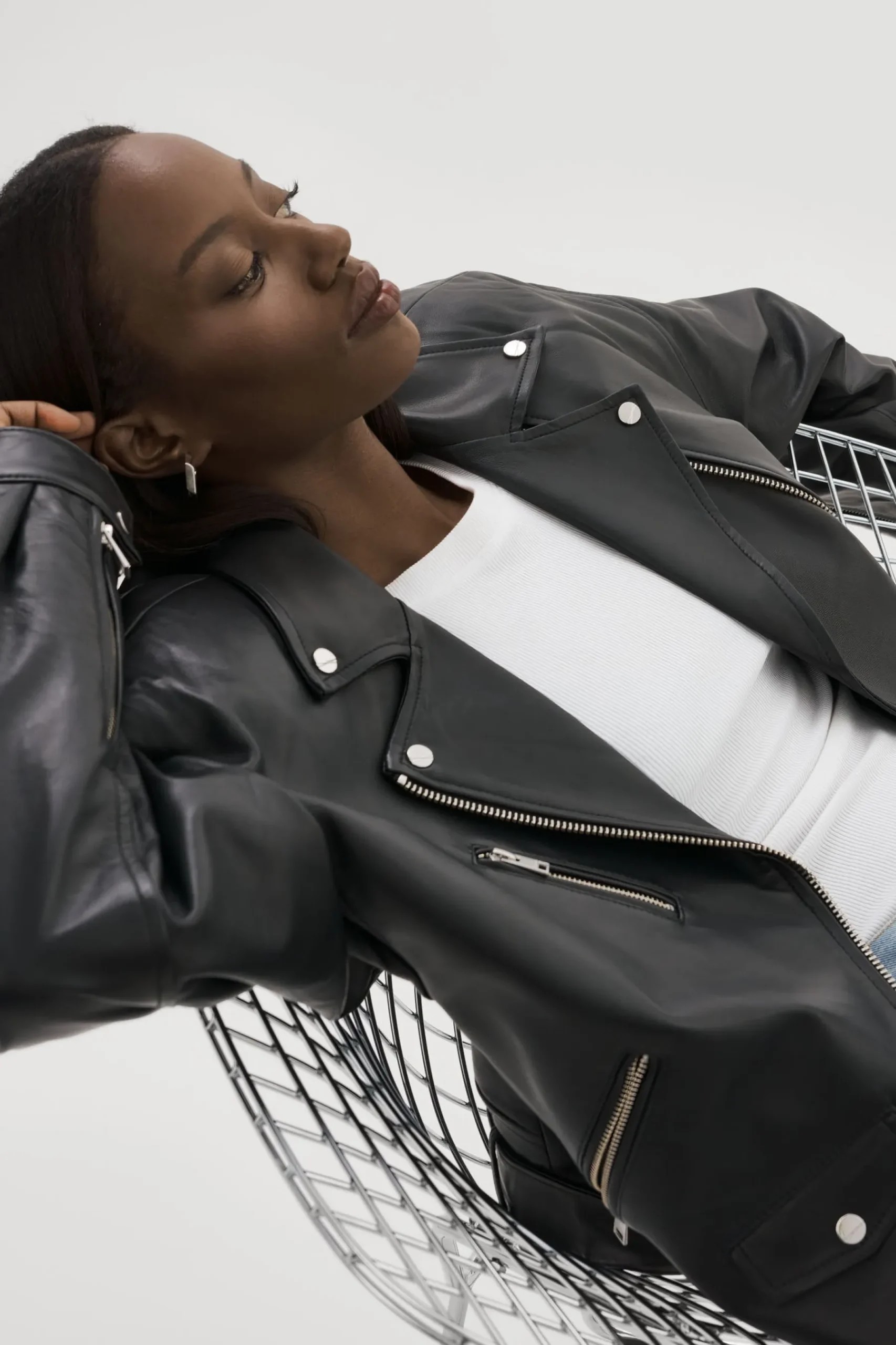 Femme LAMARQUE ESTIA | Veste De Motard En Cuir