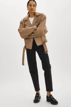 Femme LAMARQUE ESTIA | Veste De Motard En Cuir