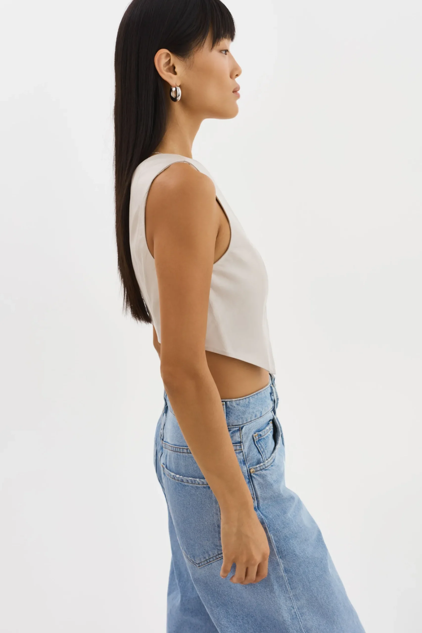 Femme LAMARQUE ESTRELLA | Haut Gilet En Cuir