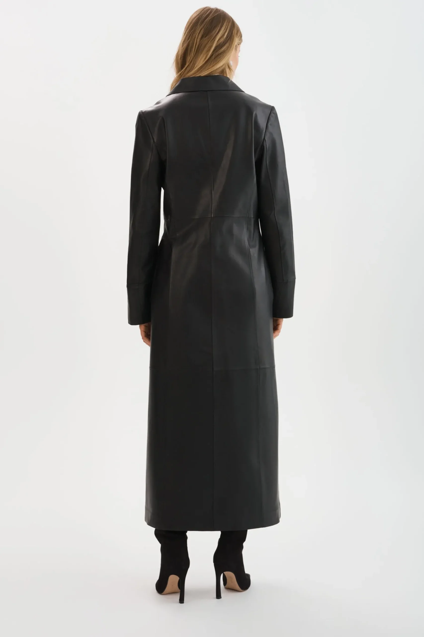 Femme LAMARQUE EVANNA | Manteau Long En Cuir
