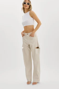 Femme LAMARQUE FALEEN | Faux Leather Loose Pants