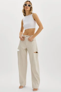 Femme LAMARQUE FALEEN | Faux Leather Loose Pants