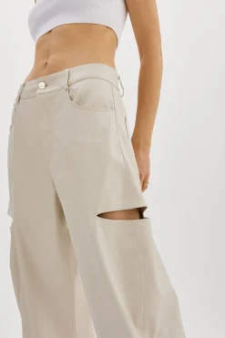 Femme LAMARQUE FALEEN | Faux Leather Loose Pants