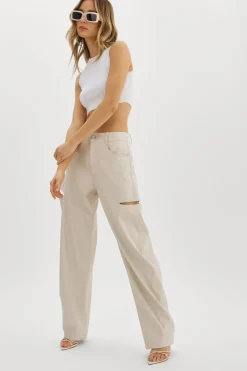 Femme LAMARQUE FALEEN | Faux Leather Loose Pants