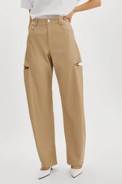 Femme LAMARQUE FALEEN | Pantalon Ample En Similicuir