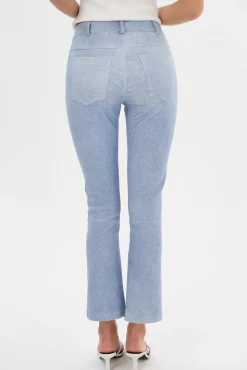 Femme LAMARQUE FARIS | Pantalon En Cuir Stretch