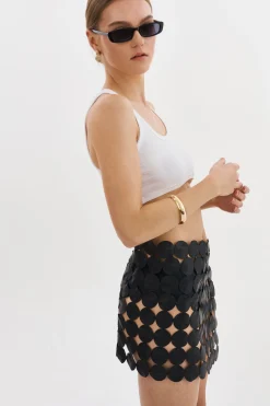 Femme LAMARQUE FENNA | Mini Jupe Multi-cercles