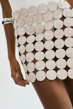 Femme LAMARQUE FENNA | Mini Jupe Multi-cercles