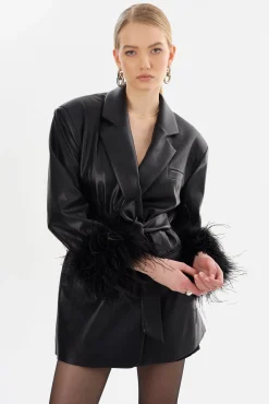 Femme LAMARQUE GALIA Blazer En Similicuir