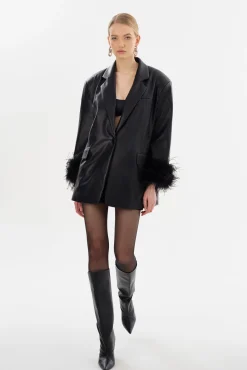 Femme LAMARQUE GALIA Blazer En Similicuir