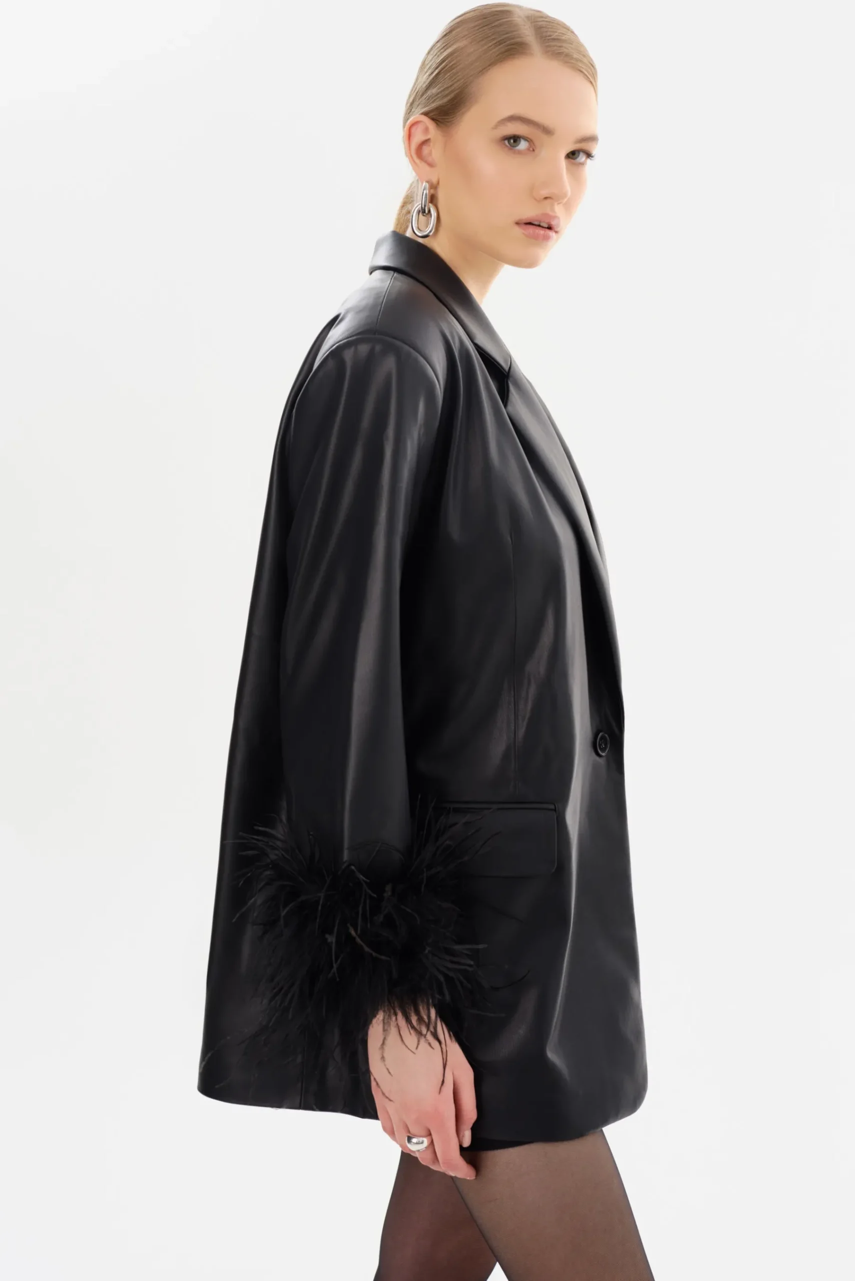 Femme LAMARQUE GALIA Blazer En Similicuir