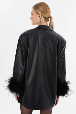 Femme LAMARQUE GALIA Blazer En Similicuir