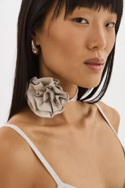 Femme LAMARQUE GEMMA | Collier Ras Du Cou En Cuir à Rette
