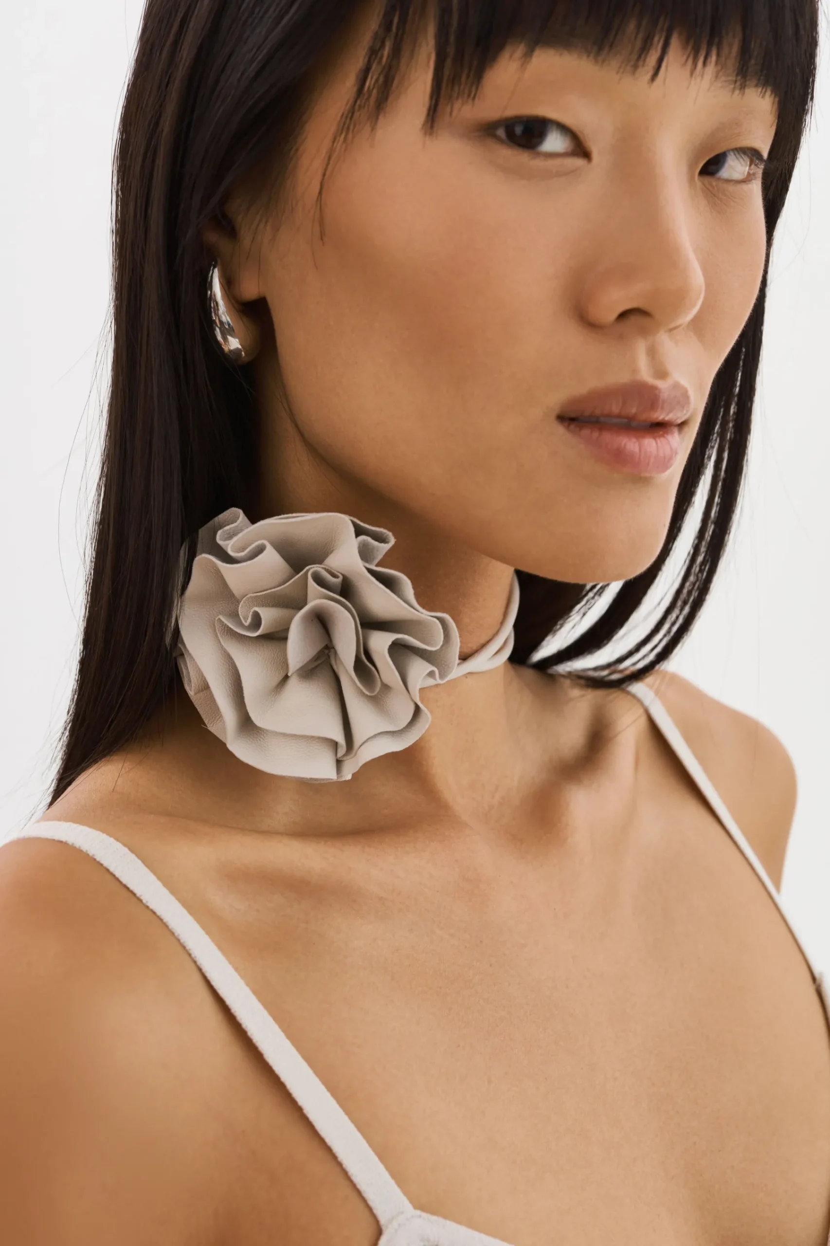 Femme LAMARQUE GEMMA | Collier Ras Du Cou En Cuir à Rette