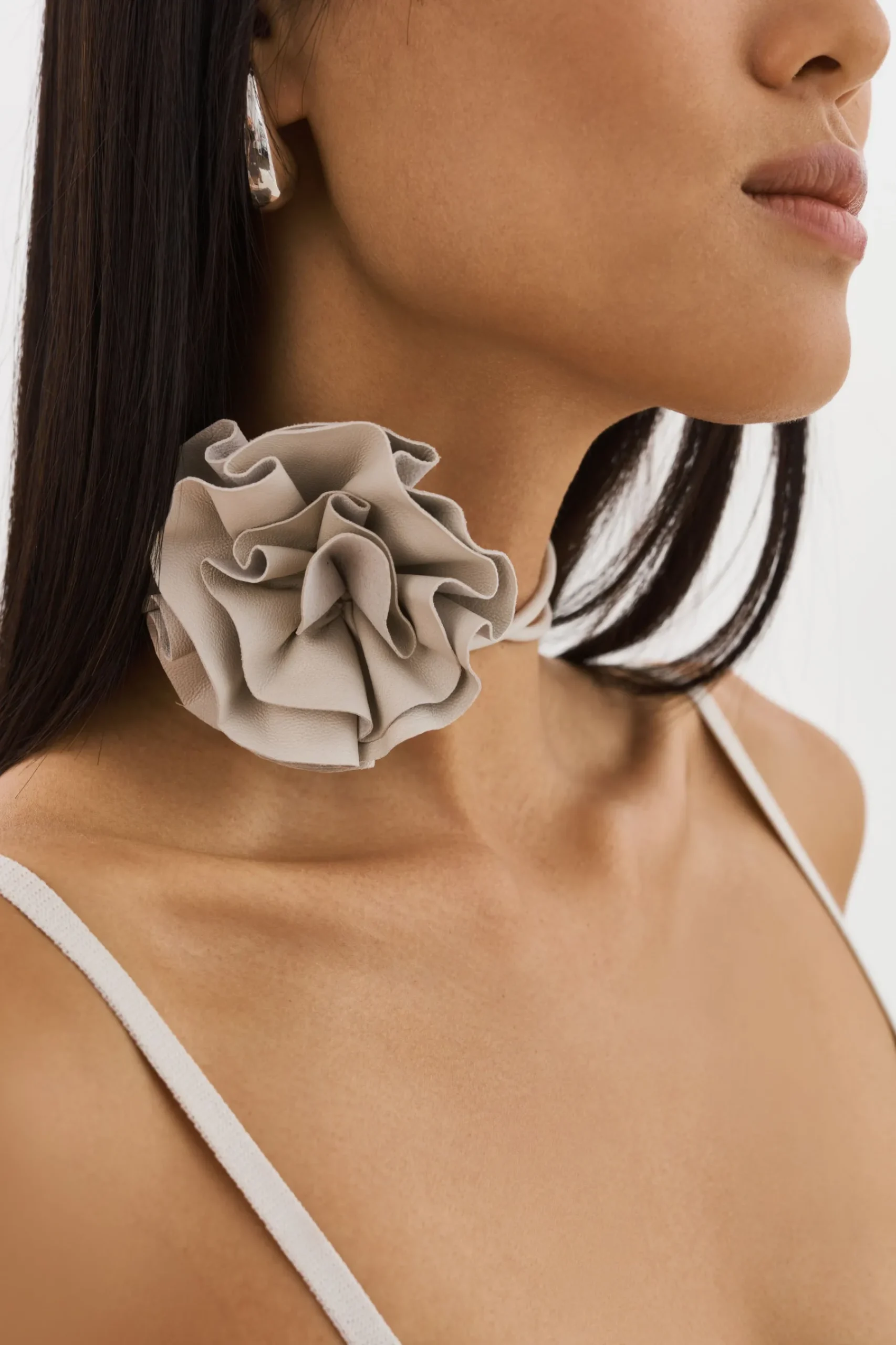 Femme LAMARQUE GEMMA | Collier Ras Du Cou En Cuir à Rette