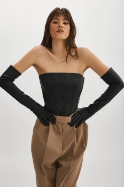 Femme LAMARQUE GISELE Gants Long En Cuir