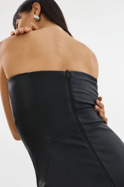 Femme LAMARQUE HAILEY | Leather Tube Dress