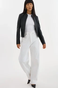 Femme LAMARQUE HIRA | Veste En Cuir Ajustée