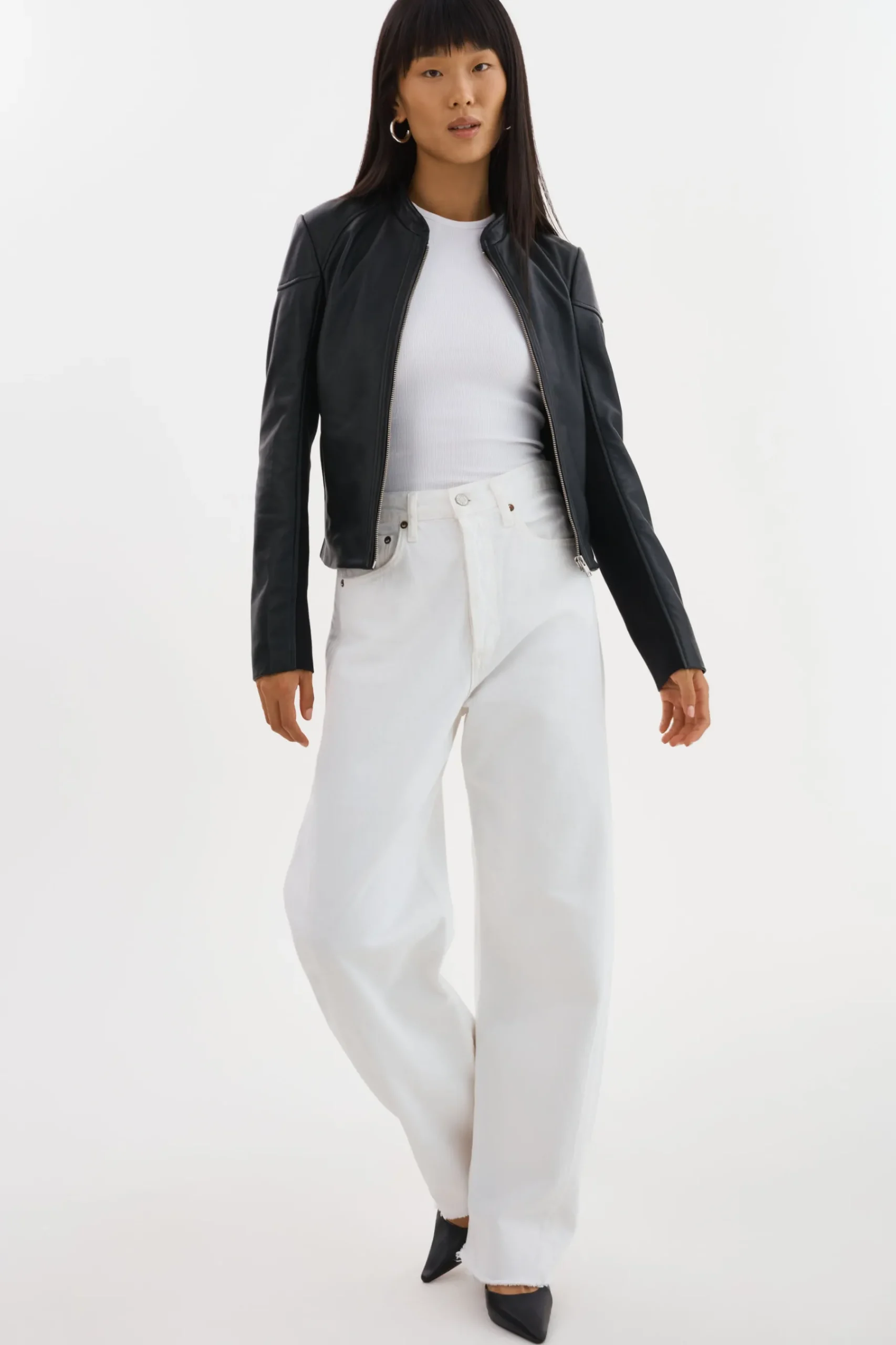 Femme LAMARQUE HIRA | Veste En Cuir Ajustée